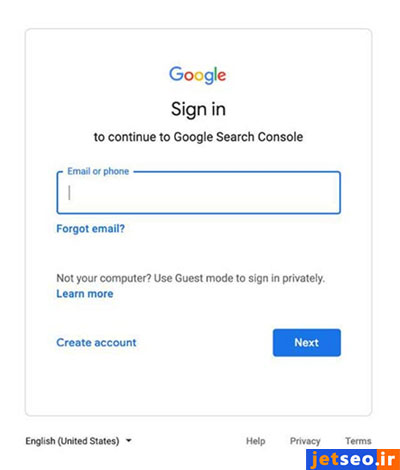 ثبت سایت در سرچ کنسول گوگل