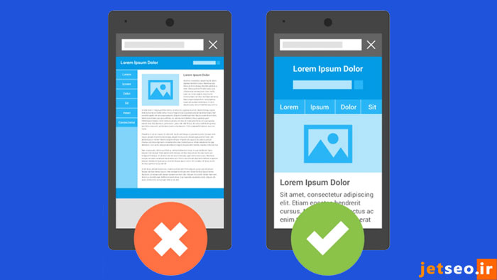 اطمینان از مناسب بودن سایت برای موبایل