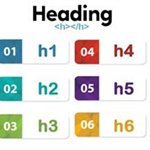 آموزش استفاده صحیح از تگ های هدر H1 تا H6 در متن